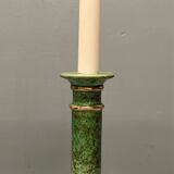 Pair of table lamps in the taste of antique marble columns, 1980s, France