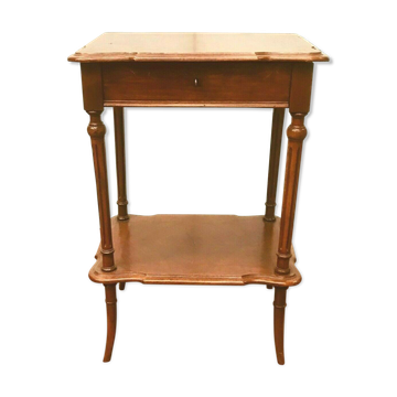 Walnut worker and walnut veneer 20th century extra furniture