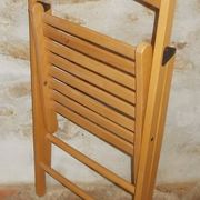 Vintage wooden folding chair