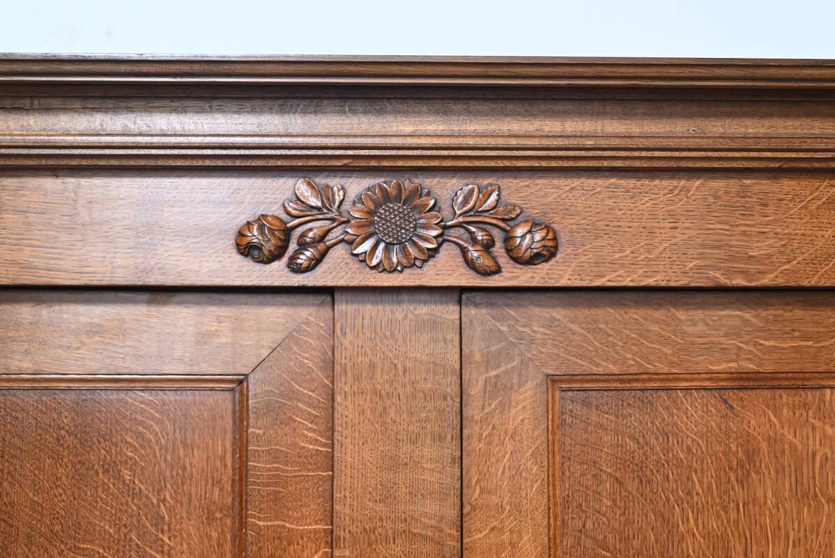 Empire Oak Two-Body Buffet – First Half of the 19th Century