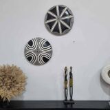 Set of 2 Traditional African Shields