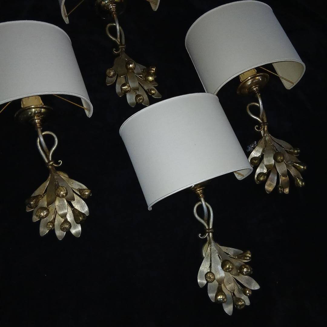 4 CIANI exclusive Italian design lamps, large and timeless wall lights