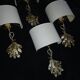 4 CIANI exclusive Italian design lamps, large and timeless wall lights
