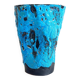 Charles Cart The Cyclops Blue Ceramic Vase, France, 1960s