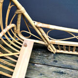 Rattan bed