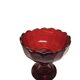 Biedermeier fruit bowl on stand, Austria, 1850s