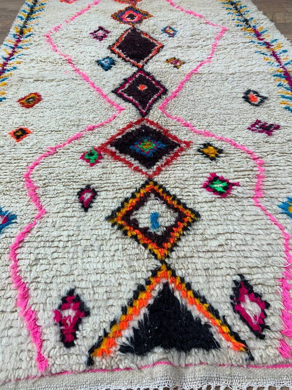 Handmade Moroccan Berber rug 240 x 147 cm