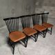 4 Scandinavian 60's Samcom lounge chairs