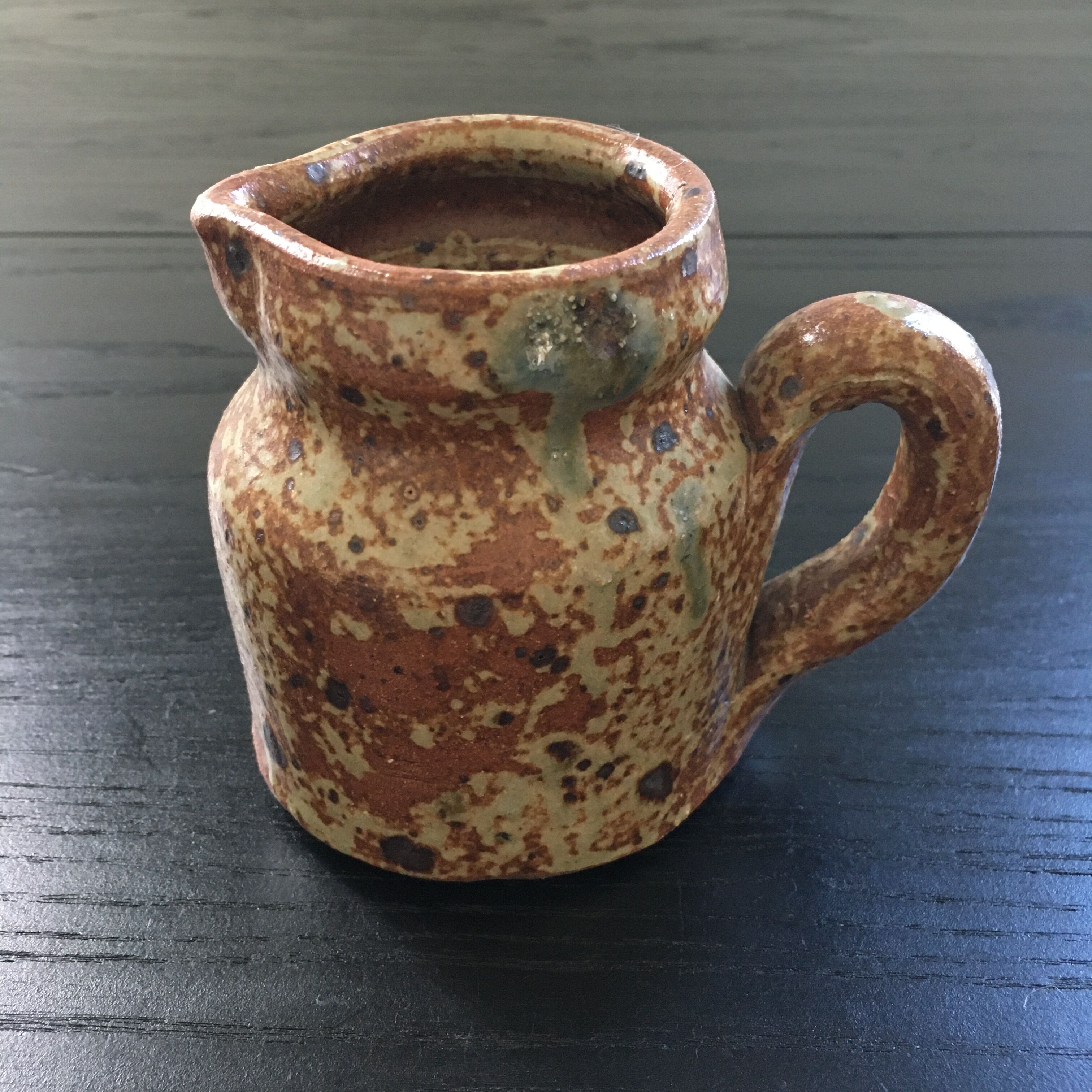 Pyrite sandstone pitcher