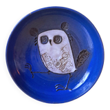 Empty owl ceramic pocket from Dour 60s
