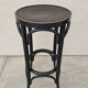Vintage bent beech bar stool Mundus 1970s