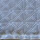 Handmade crochet antique pillowcase