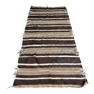 Ancient Berber kilim rug 140x270