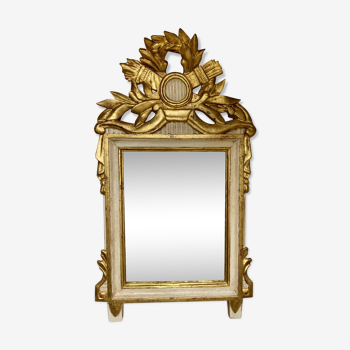 Louis XVI style mirror 65x37cm