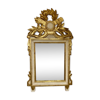Louis XVI style mirror 65x37cm