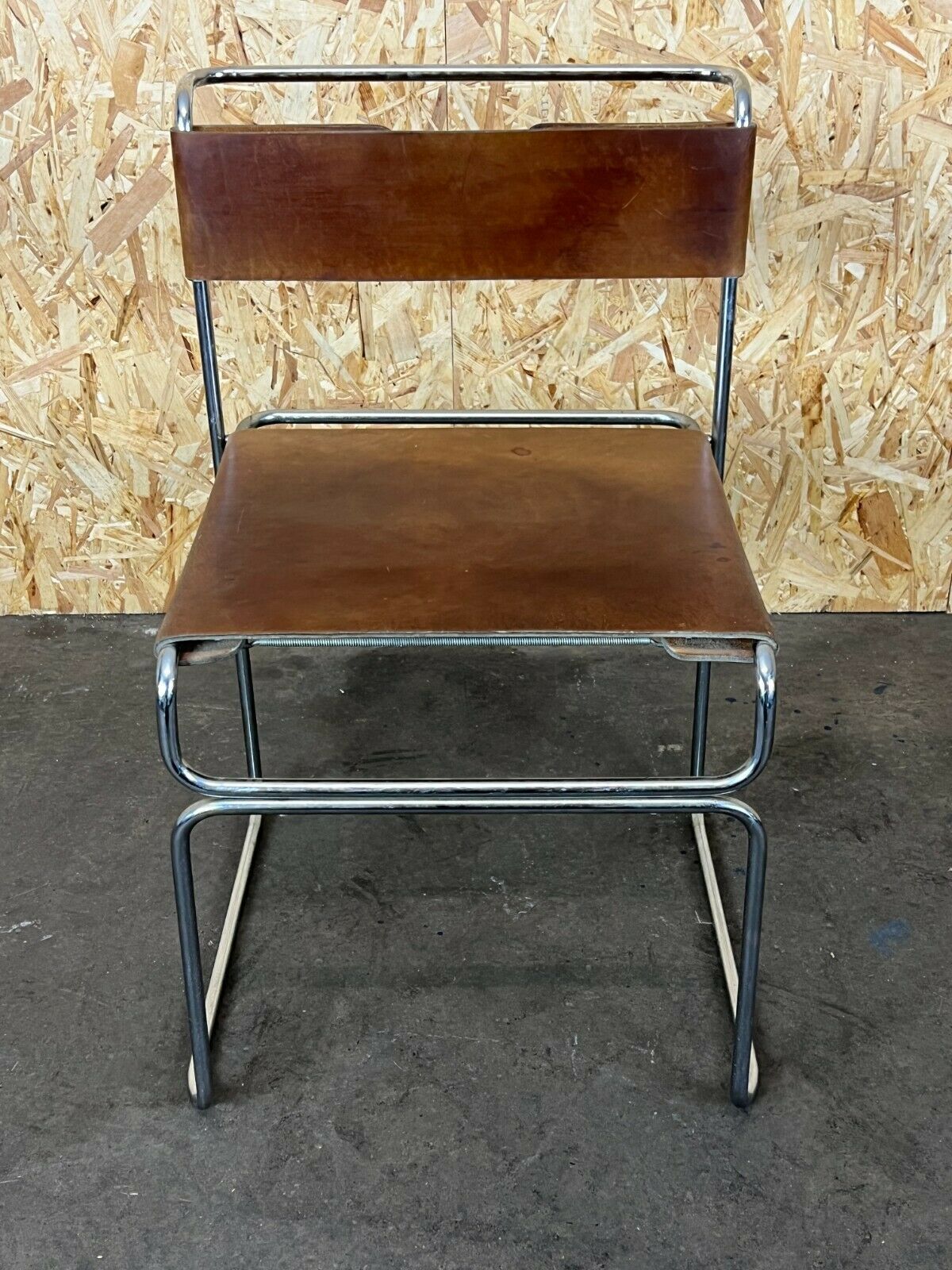 60s 70s steel suede vintage chair Giovanni Carini Planula Libellula