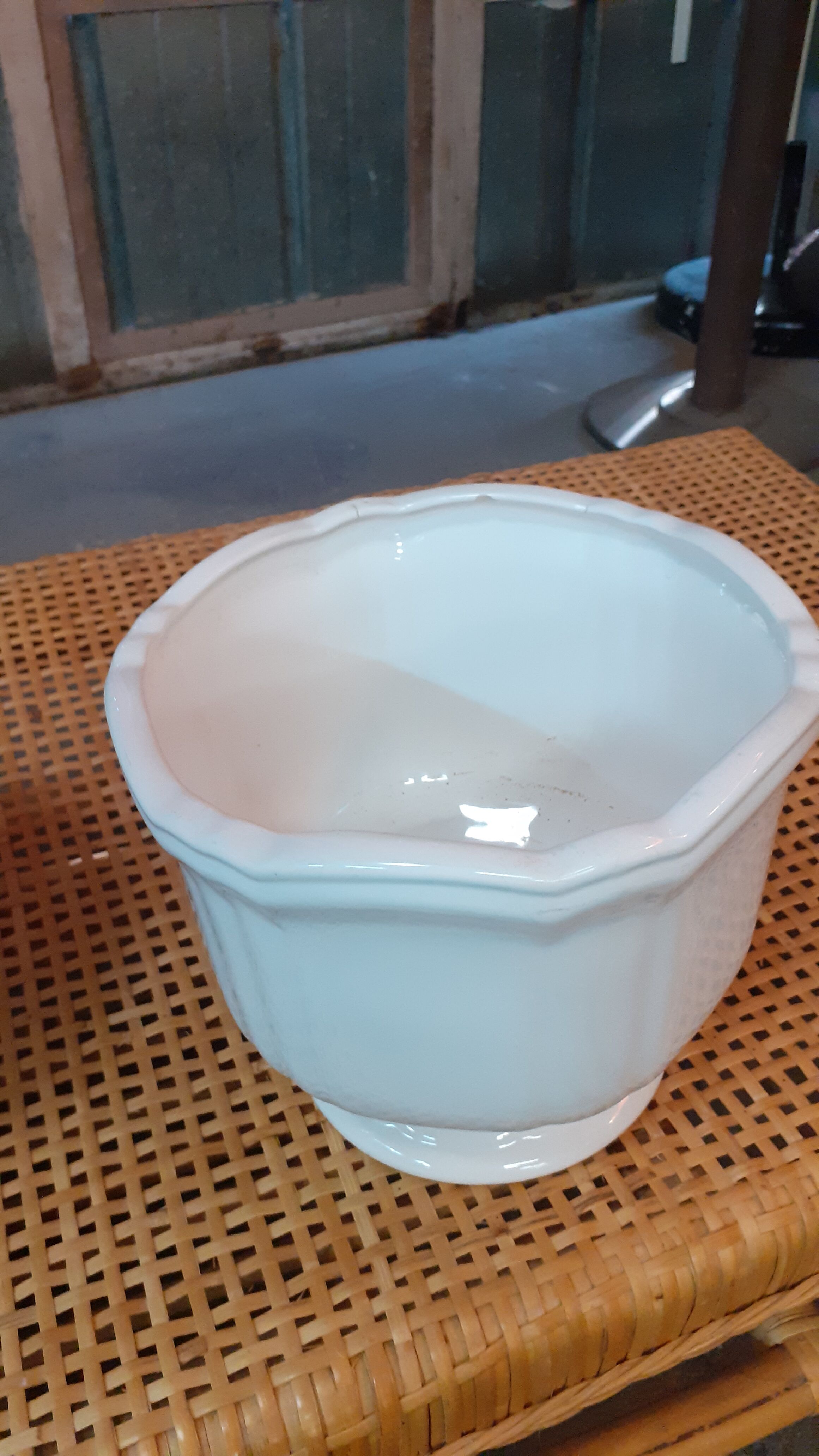 Paire de cache pot vintage