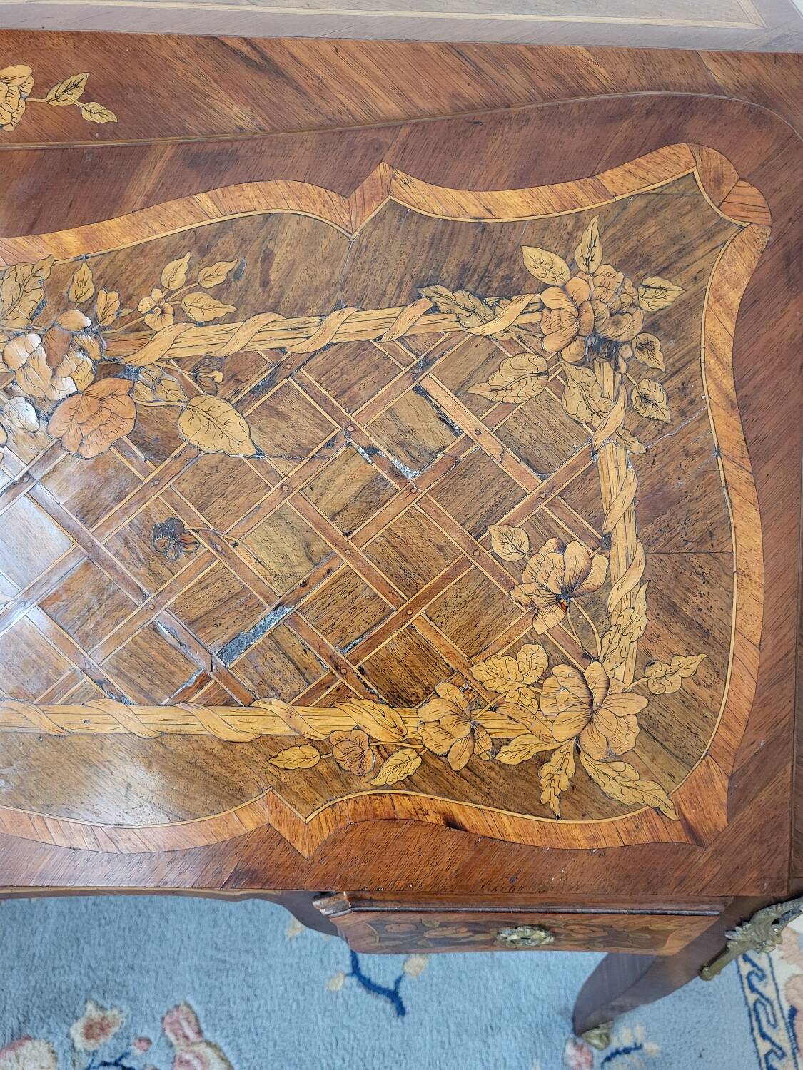 Louis XV style secretary