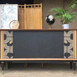 Black vintage sideboard