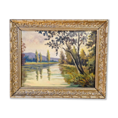 Tableau J. BILLOUX – École Française du XIXe/XXe
