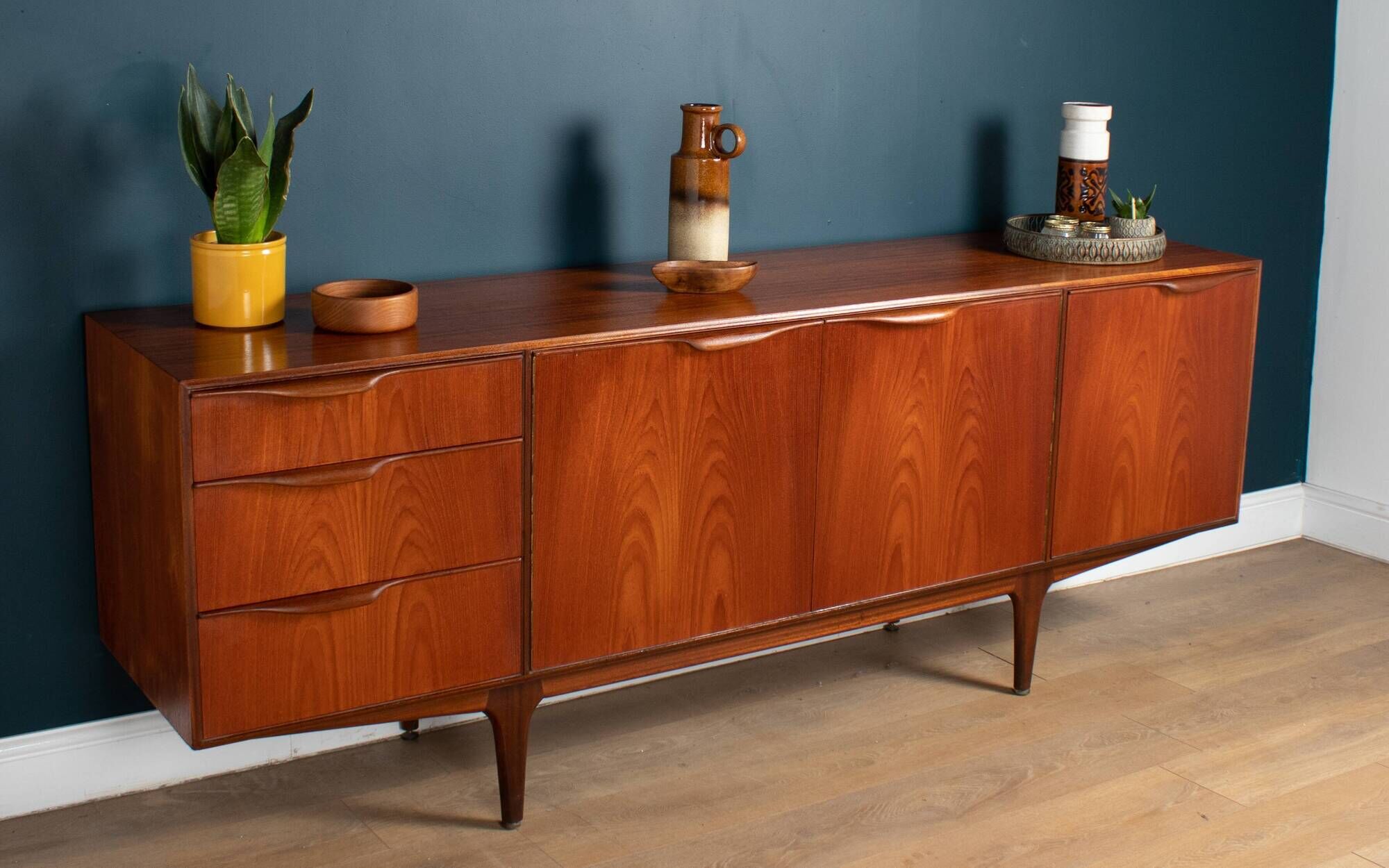 Restored Teak 1960s Retro Long Mcintosh of Kirkcaldy Dunvegan Sideboard Tom Robertson
