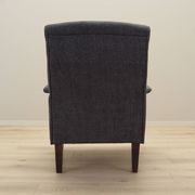 Grey armchair, Italian design, 1970s, production: Italy