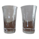 2 verres chopes cristal de Baccarat - Mathias Mille nuits - 14 cm