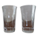 2 verres chopes cristal de Baccarat - Mathias Mille nuits - 14 cm