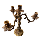 Bronze candle holder