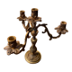 Bronze candle holder