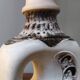 Fat Lav perforated ceramic lamp - vintage 1970