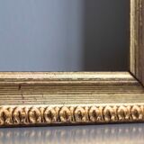 Old gilded wooden frame