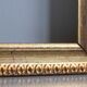 Old gilded wooden frame