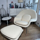 Womb Chair et Ottoman Eero Saarinen pour Knoll