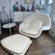 Womb Chair and Ottoman Eero Saarinen for Knoll