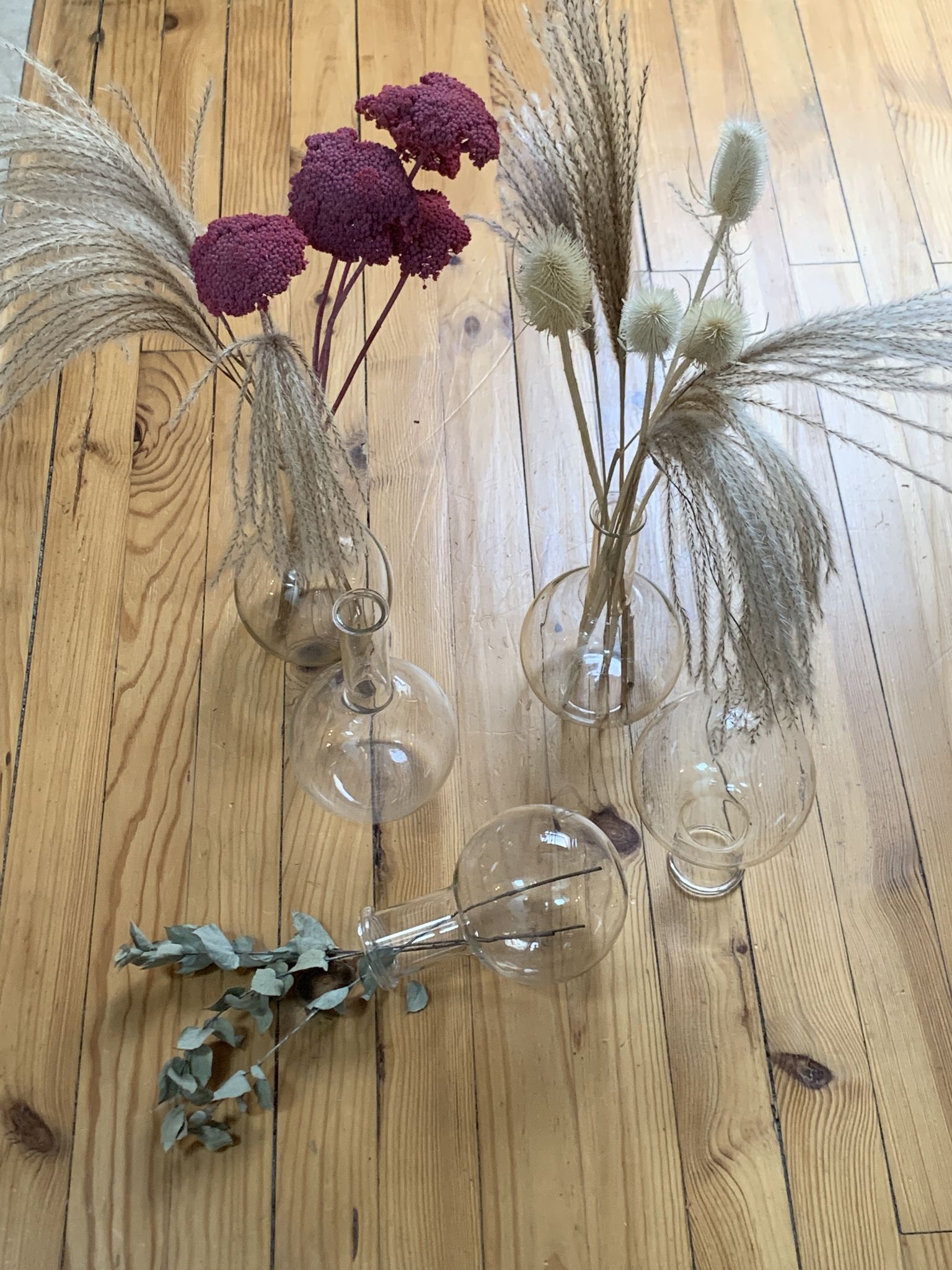 Vase vintage de laboratoire