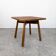 Table d'appoint moderniste en chêne par Jan Vaněk pour Krásná Jizba