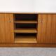 Modernist enfilade in rosewood attributed to O. Borsani, Italy circa 1970.