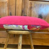 Embroidered rectangle cushion