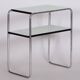 Table d'appoint Art Déco en acier chromé par Marcel Breuer pour Thonet, années 1930.