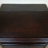 Old Louis XIV period oratory in solid walnut (late 17th century)