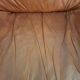 Four vintage armchairs, leather and fabric, 70s