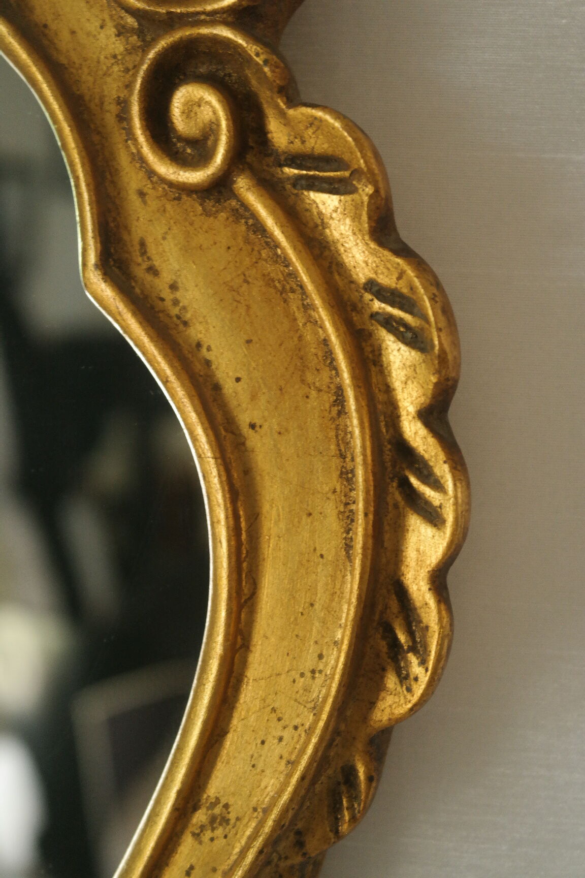 Baroque mirror in Louis XV rococo style