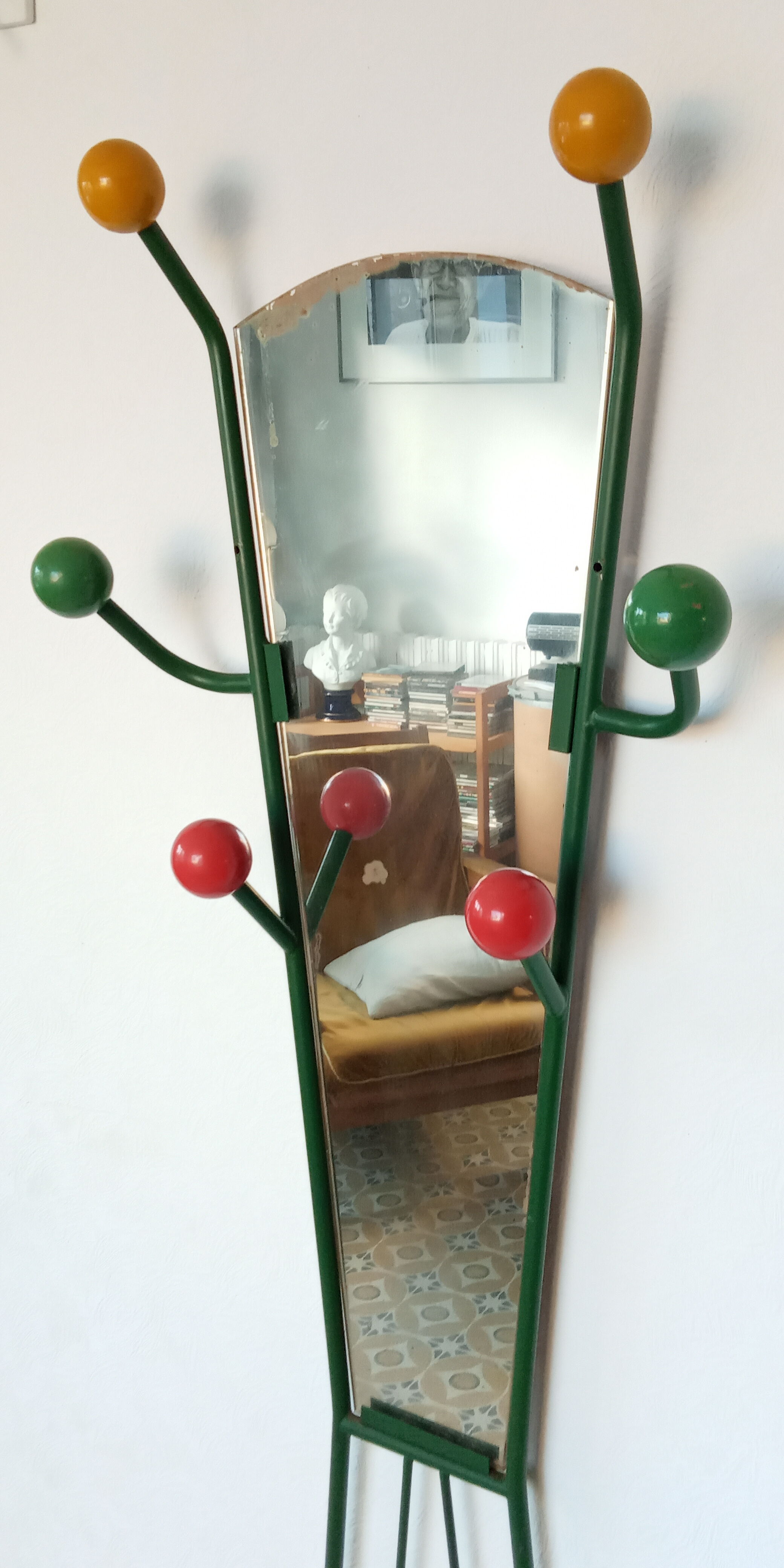 Coat rack wardrobe 50s