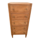 Commode vintage en bois clair