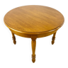 Round table in solid wood