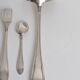 Silver metal housewife 37 pieces art nouveau