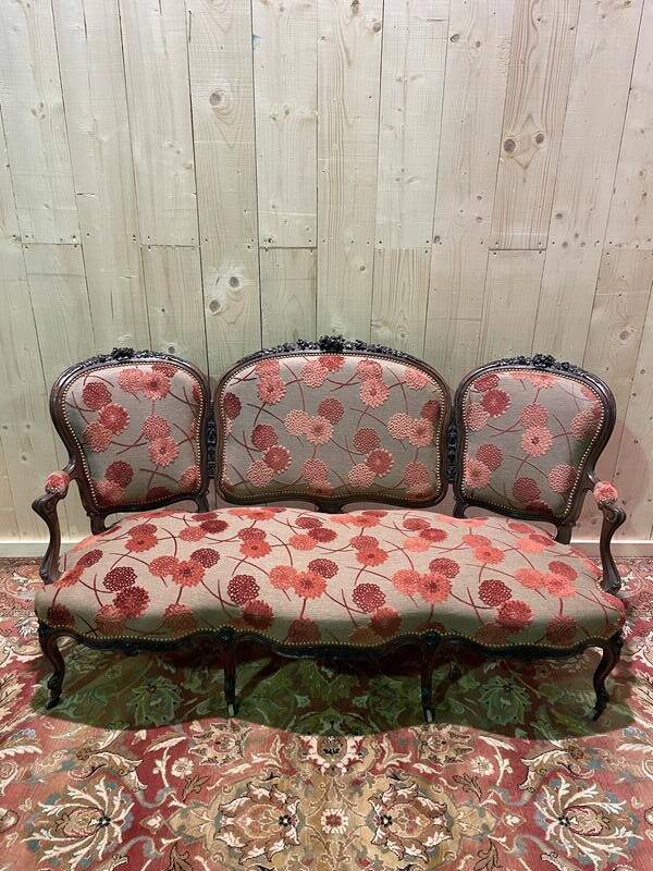 Sofa - Napoleon III / Louis XV bench