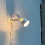 Minimalist table lamp from the postmodern space age by Ikea, 1980s.