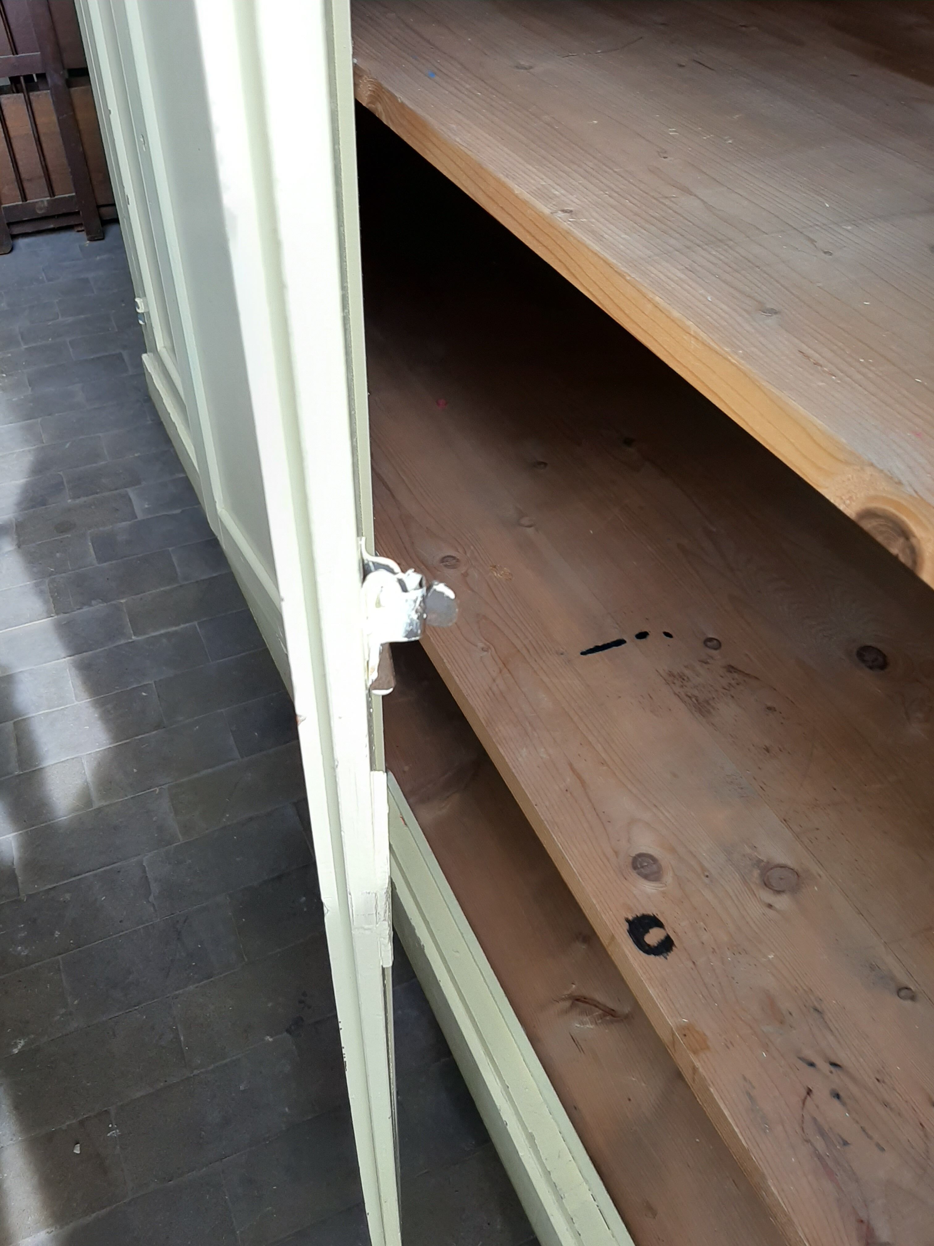 4-door school storage buffet